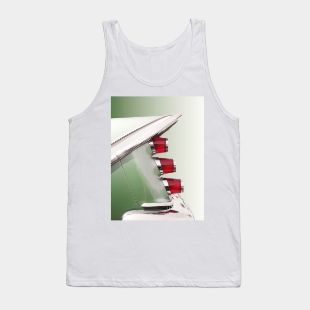 American classic car Fire Flite 1959 tail fin Tank Top by Beate Gube